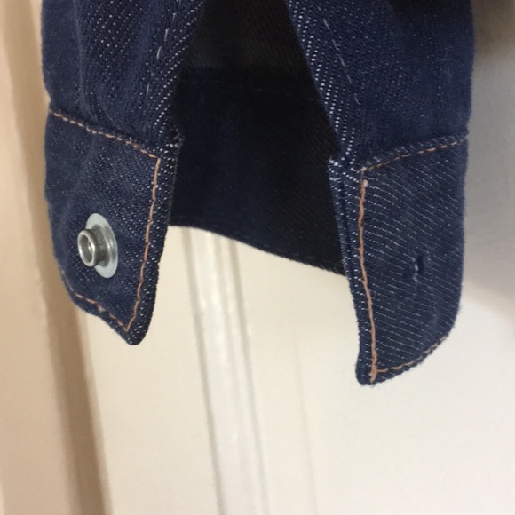 Vintage Dark Wash Jean Jacket - Picture 5 of 8